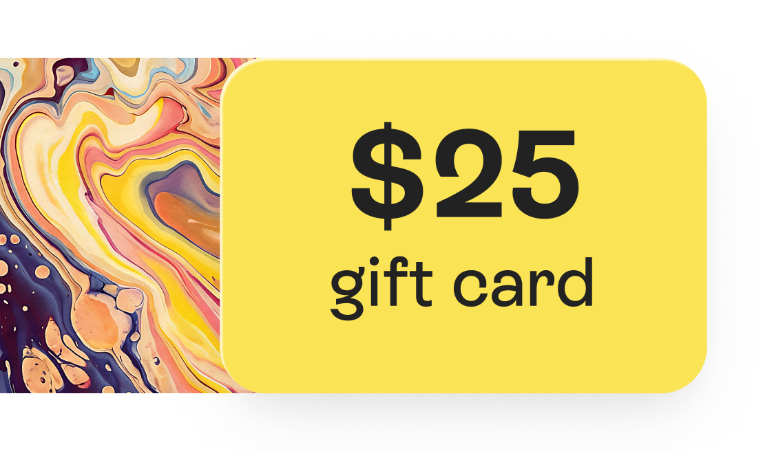 $25 gift card